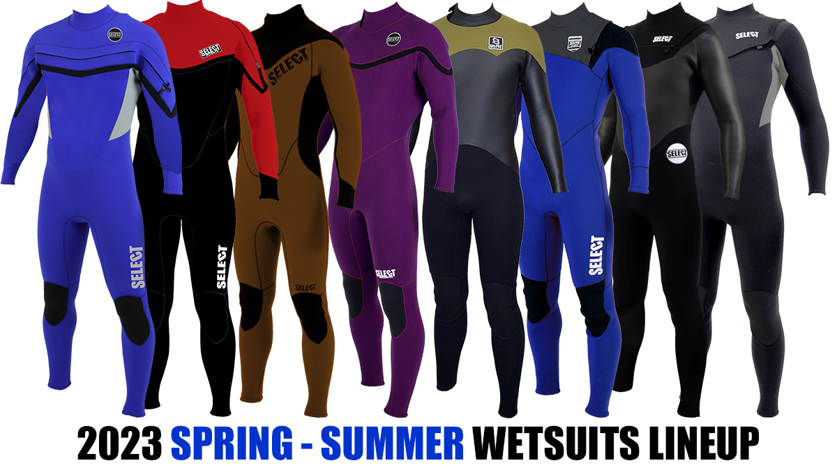 SELECT WETSUITS 2023 SPRING - SUMMER LINEUP