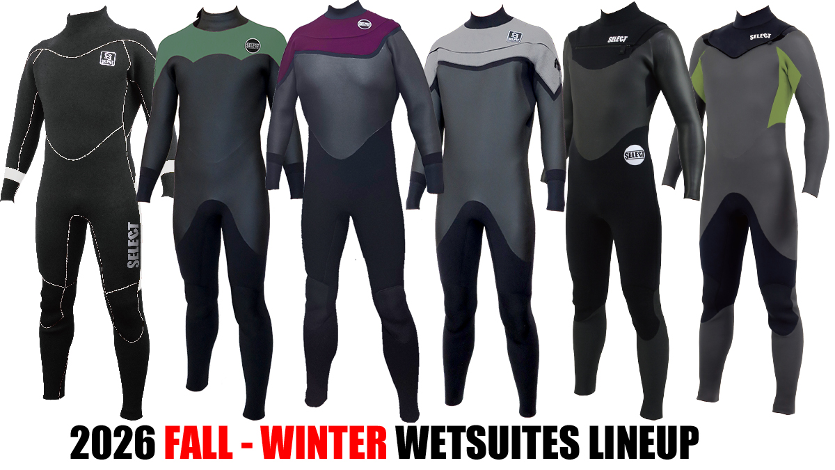 SELECT WETSUITS 2026 FALL - WINTER LINEUP