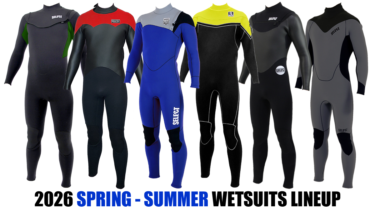 SELECT WETSUITS 2026 SPRING - SUMMER LINEUP